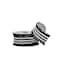 1.5" x 10yd. Black & White Striped Wired Grosgrain Ribbon by Celebrate It® Halloween